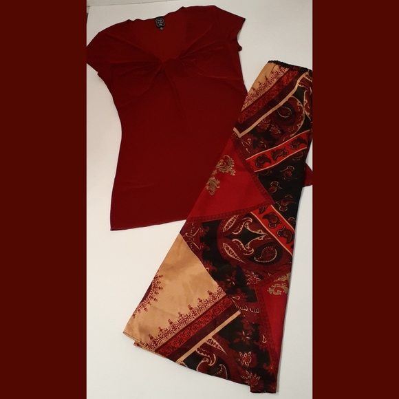 Kathy Lee collection maxi skirt - Picture 6 of 6